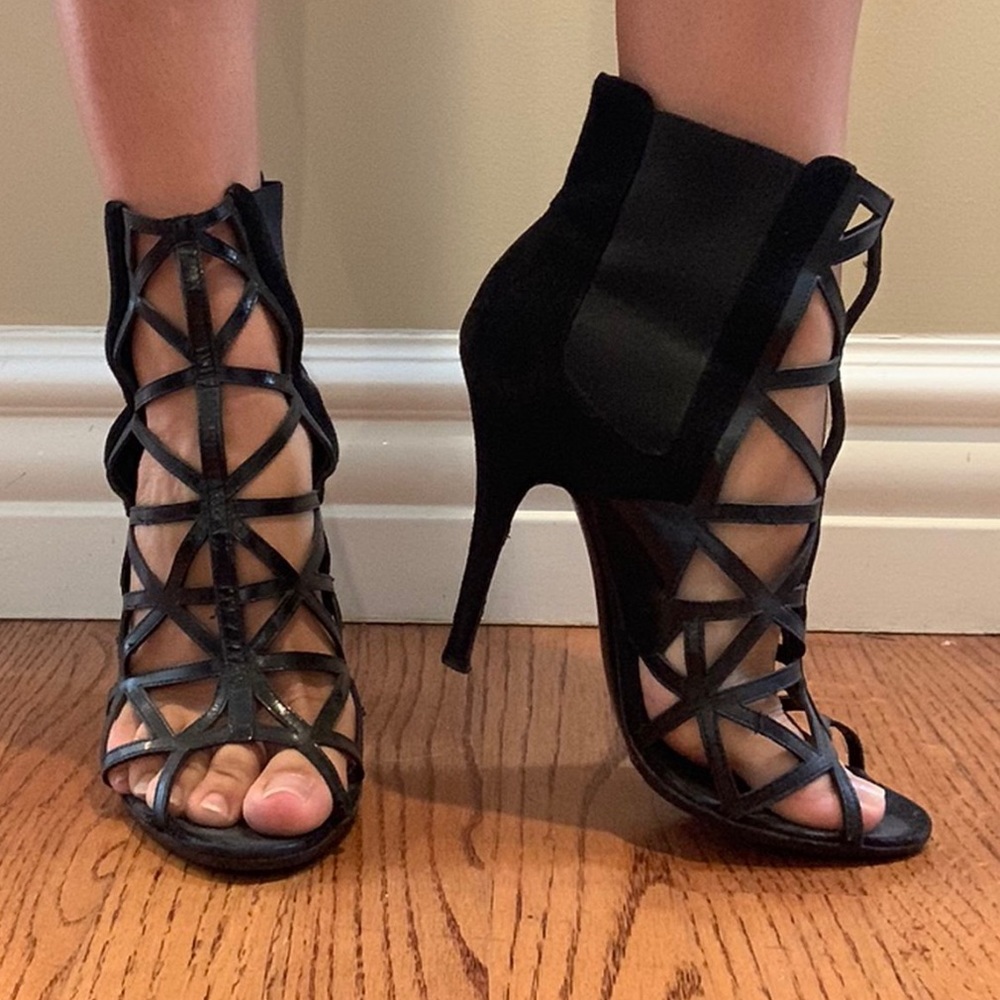 Givenchy Birdcage heels